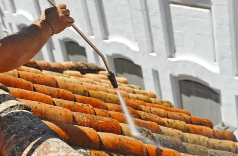 Nettoyage de toitures - Martigné-Ferchaud